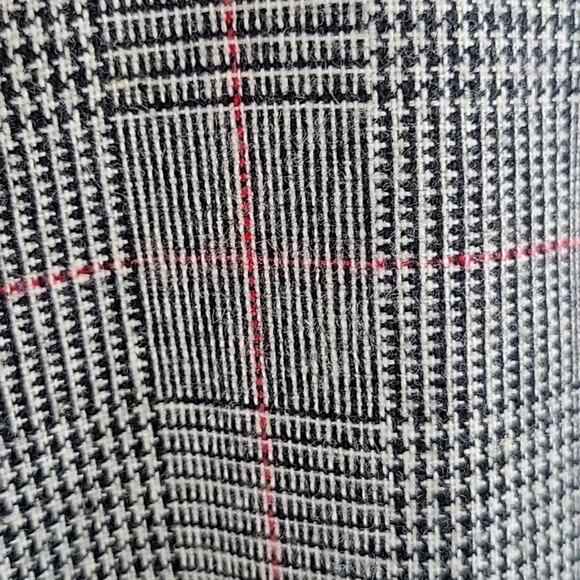 Alfred Dunner Wmn Plaid 50% Wool 50% Polyester Two Front Pocket Blazer Size 12 - Picture 4 of 9